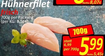 Wurstico Hühnerfilet 700g Angebot