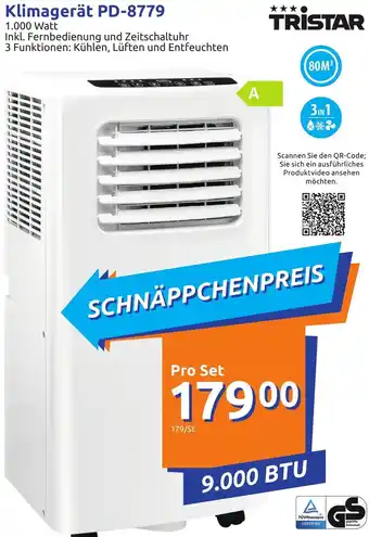 Klimagerät PD-8779 1.000 Watt
