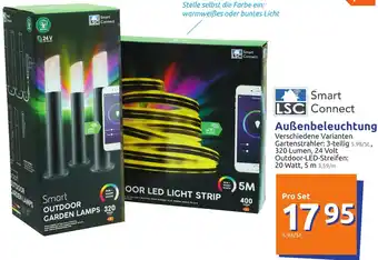 Action Außenbeleuchtung 20 Watt, 5 m Angebot