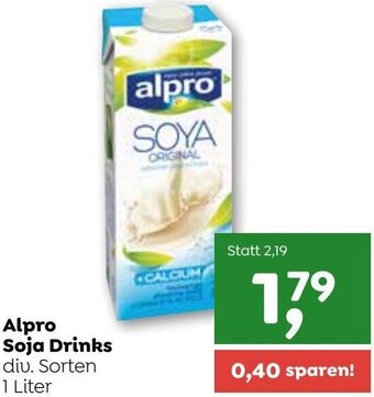 ADEG Alpro Soja Drinks 1 Liter Angebot