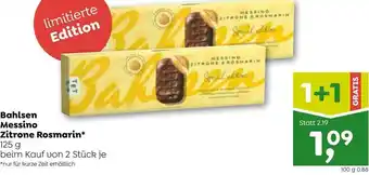 ADEG Bahlsen Messino Zitrone Rasmarin 125 g Angebot