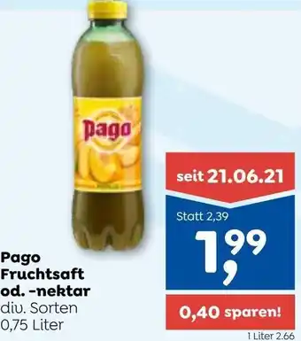 ADEG Pago Fruchtsaft 0,75 Liter Angebot