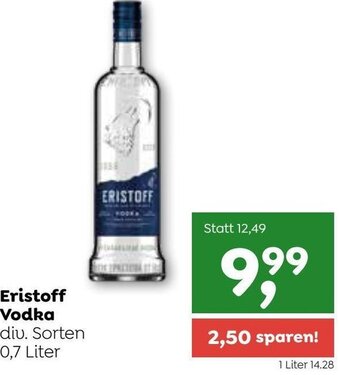 ADEG Eristoff Vodka 0,7 Liter Angebot