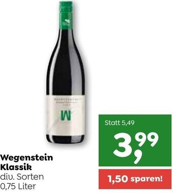 ADEG Wegenstein Klassik 0,75 Liter Angebot