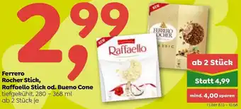 ADEG Ferrero Rocher Stick, Rafaello Stick od. Bueno Cone 280-368 ml Angebot