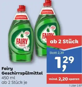 ADEG Fairy Geschirrspülmittel 450ml Angebot