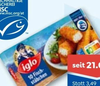 ADEG Fischstäbchen Mini Angebot