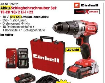 Zgonc Akku-Schlagbohrschrauber Set TE-CD 18/2 Li-i +22 Angebot