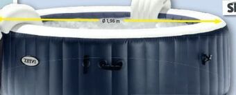 Bauhaus Whirlpool Pure Spa 77 Bubble Massage Angebot