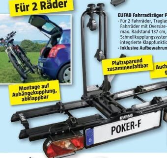 Bauhaus Poker-F Fahrradträger Angebot