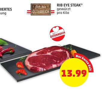 PENNY Rib Eye Steak Angebot