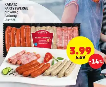 PENNY Radatz Partywerge 400g Angebot
