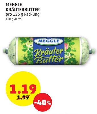 PENNY Meggle Kräuterbutter 125g Angebot