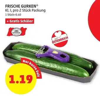 PENNY Frische Gurken Angebot