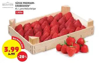 PENNY Süsse Premium Erdbeeren 1Kl Angebot