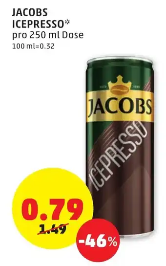 PENNY Jacobs Icepresso 250ml Angebot