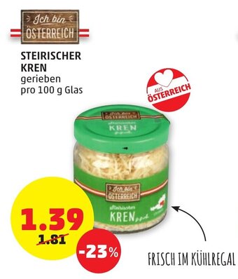 PENNY Steirischer Kren Angebot