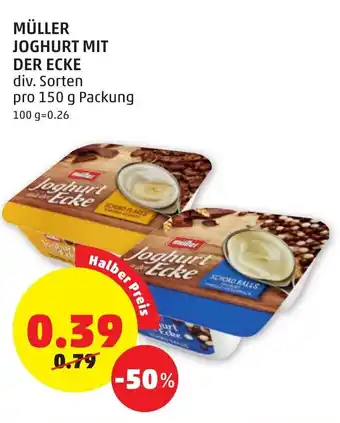 PENNY Müller Joghurt Mit Der Ecke 150 g Angebot