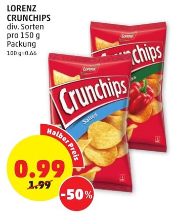 PENNY Lorenz Crunchips Angebot