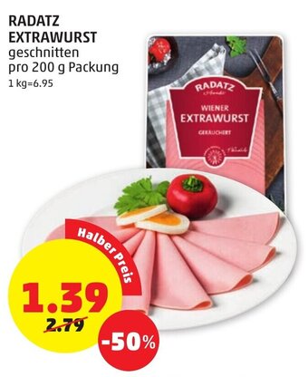 PENNY Radatz Extrawurst 200g Angebot