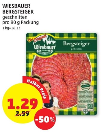 PENNY Wiesbauer Bergsteiger 80g Angebot