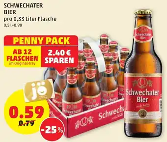 PENNY Schwechater Bier 0,33L Angebot