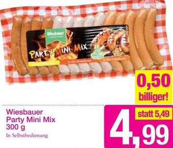 Sutterlüty Wiesbauer Party Mini Mix 300 g Angebot