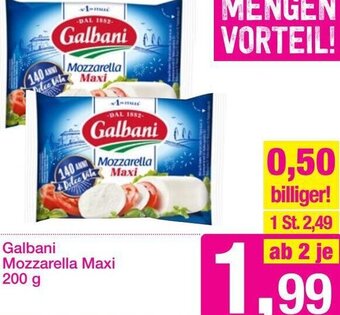 Sutterlüty Galbani Mozzarella Maxi 200 g Angebot