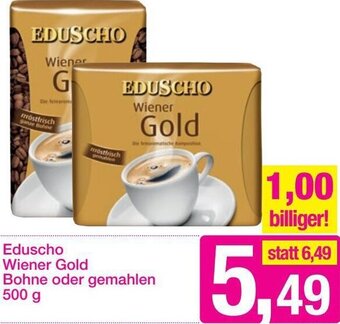 Sutterlüty Eduscho Wiener Gold Bohne Oder Gemahlen 500 g Angebot