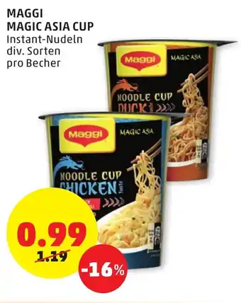 PENNY Maggi Magic Asia Cup Angebot