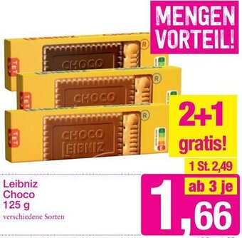 Sutterlüty Leibniz Choco 125 g Angebot