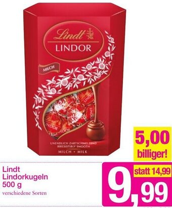 Sutterlüty Lindt Lindorkugeln 500 g Angebot