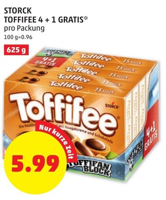 PENNY Storck Toffifee 4 + 1 Gratis Angebot