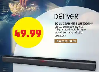 PENNY Denver Soundbar Mit Bluetooth Angebot