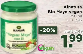 Unimarkt Alnatura Bio Mayo Vegan 250 ml Angebot