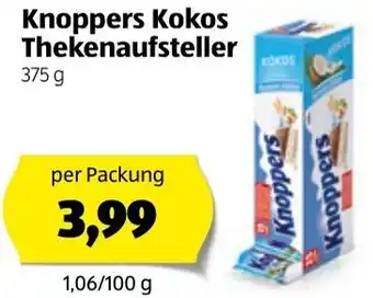 Hofer Knoppers Kokos Thekenaufsteller 375g Angebot
