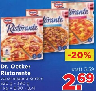 Unimarkt Dr. Oetker Ristorante 320 g-390 g Angebot
