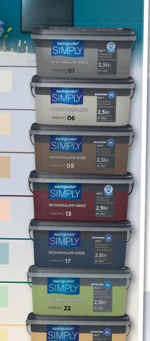 Bauhaus Wohnraumfarbe Simply Angebot