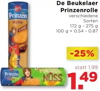 Unimarkt De Beukelaer Prinzenrolle 172g-275g Angebot