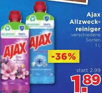 Unimarkt Ajax Allzweck-Reiniger 1 L Angebot