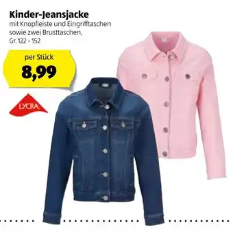 Hofer Kinder Jeansjacke 122-152 Angebot