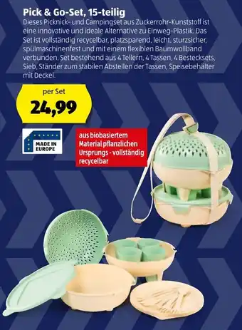 Hofer Pick & Go Set 15 Teilig Angebot