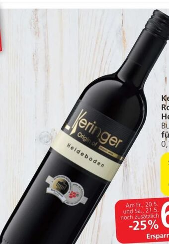 Spar Rotwein Cuvée Heideboden Angebot