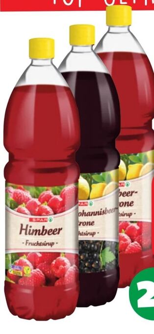 Spar Sirup Angebot