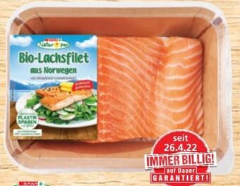 Spar Bio-Lachsfilet Angebot