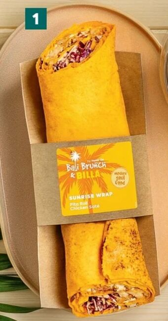 Billa Bali Brunch Pita Roll Angebot