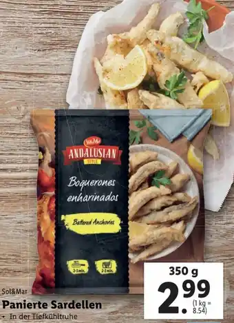 Lidl Panierte Sardellen 350 g Angebot
