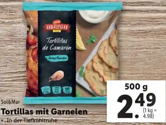 Lidl Tortilla mit Garnelen 500 g Angebot