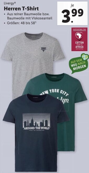 Lidl Herren T-Shirt Angebot
