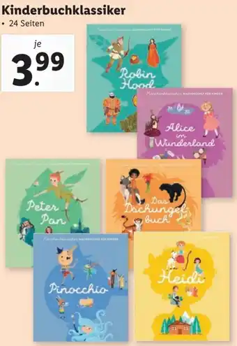 Lidl Kinderbuchklassiker Angebot